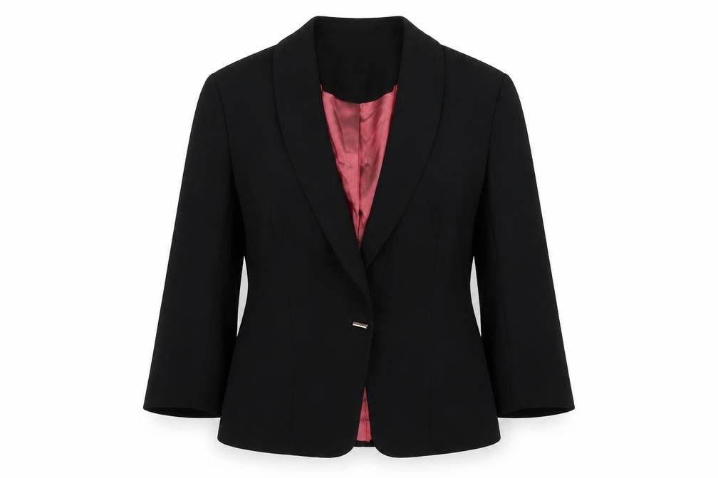 Womens UK Size 8 Preworn Black Jacket