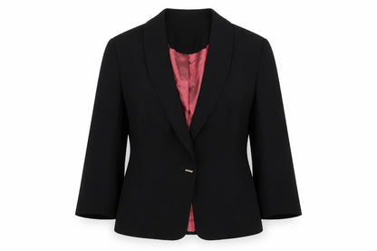 Womens UK Size 8 Preworn Black Jacket