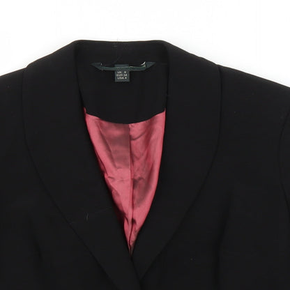 Womens UK Size 8 Preworn Black Jacket