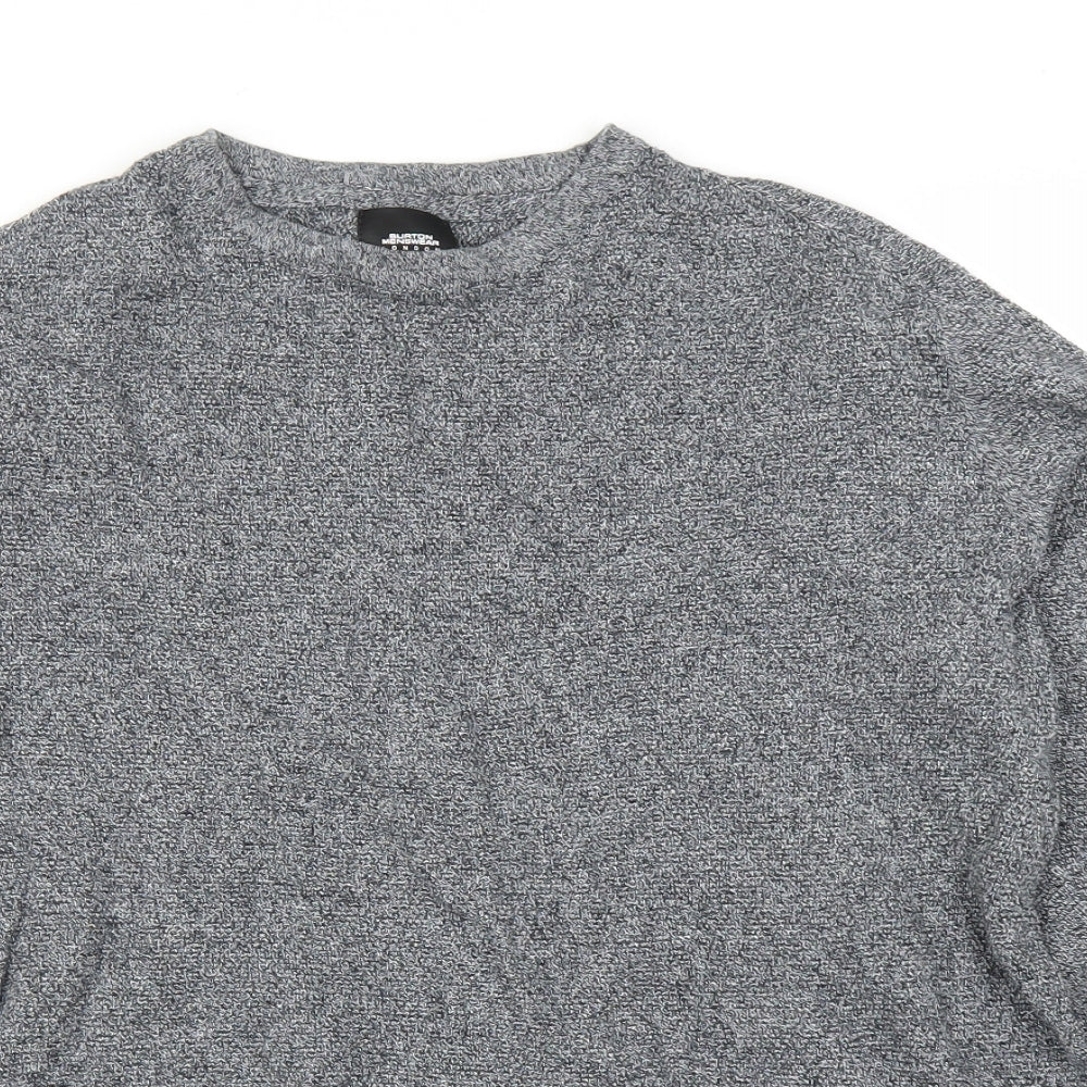 Burton Mens Grey   Pullover Jumper Size M