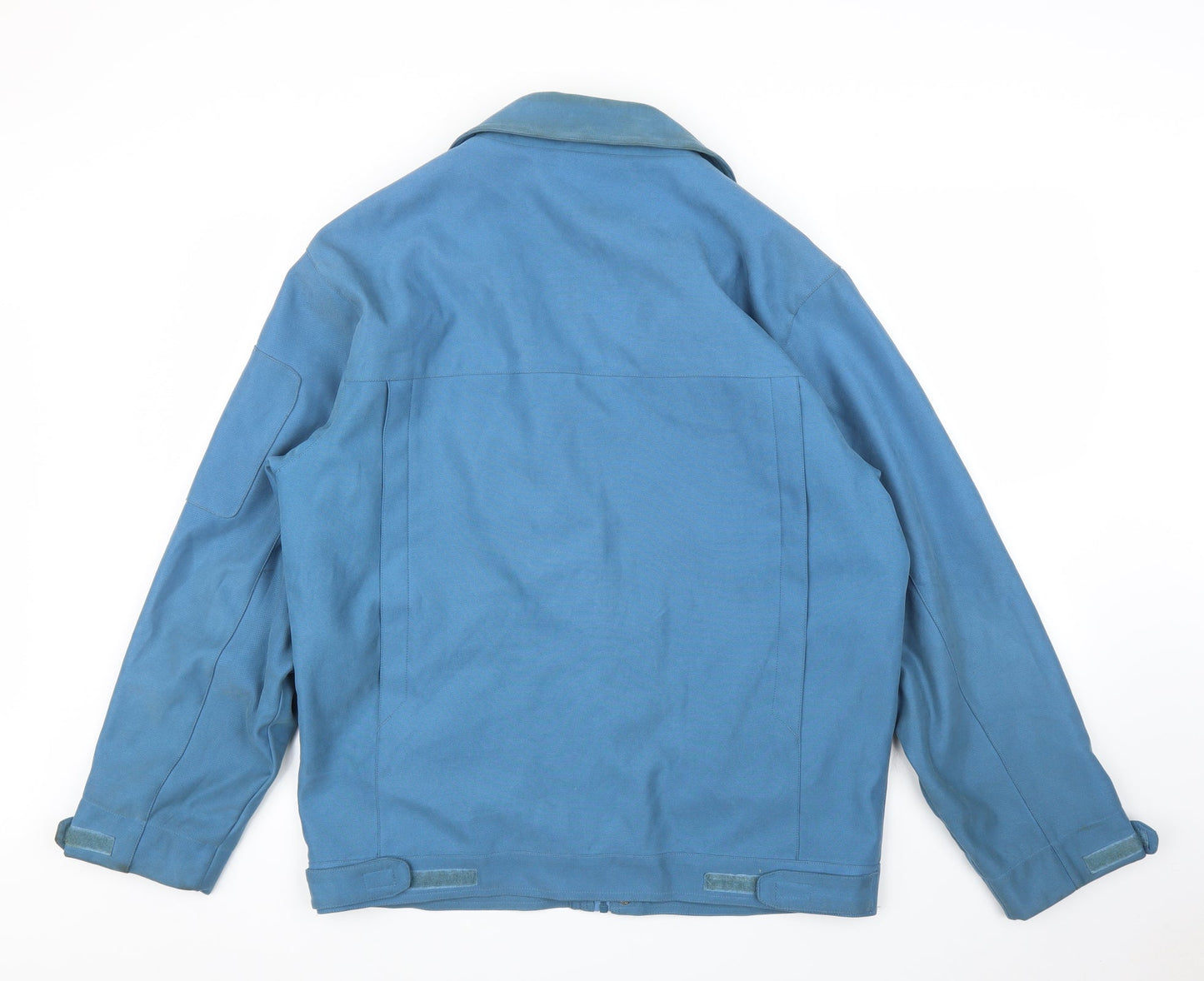 Womens UK Size L JBC Blue Biker Coat