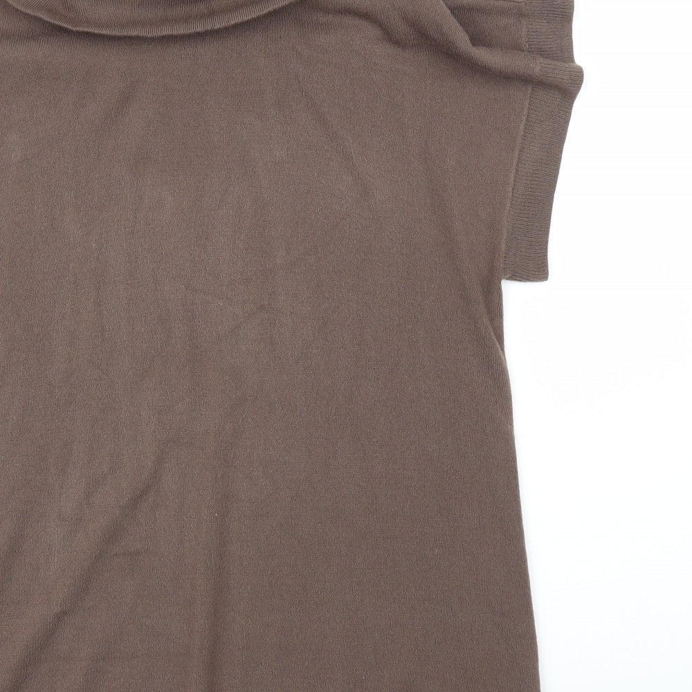Next Womens Brown   Pullover Jumper Size 16