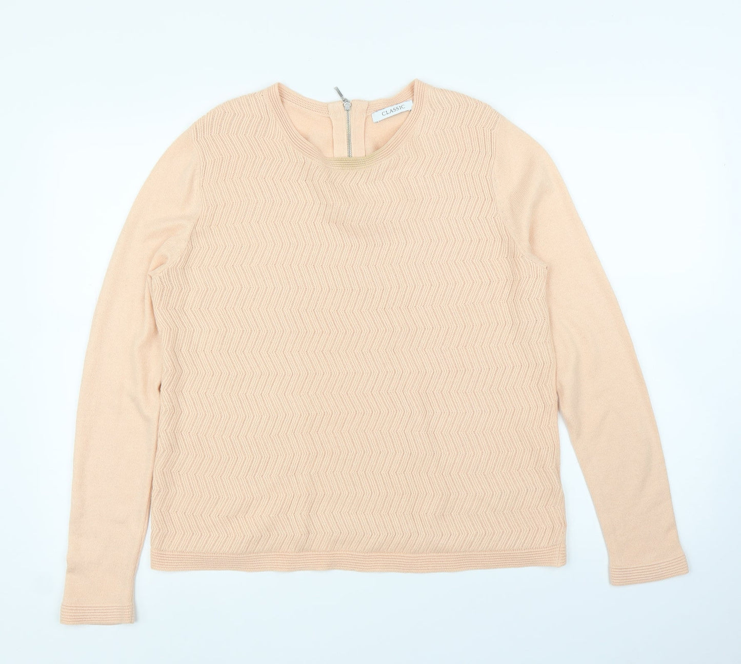 M&S Womens Pink   Pullover Jumper Size 12
