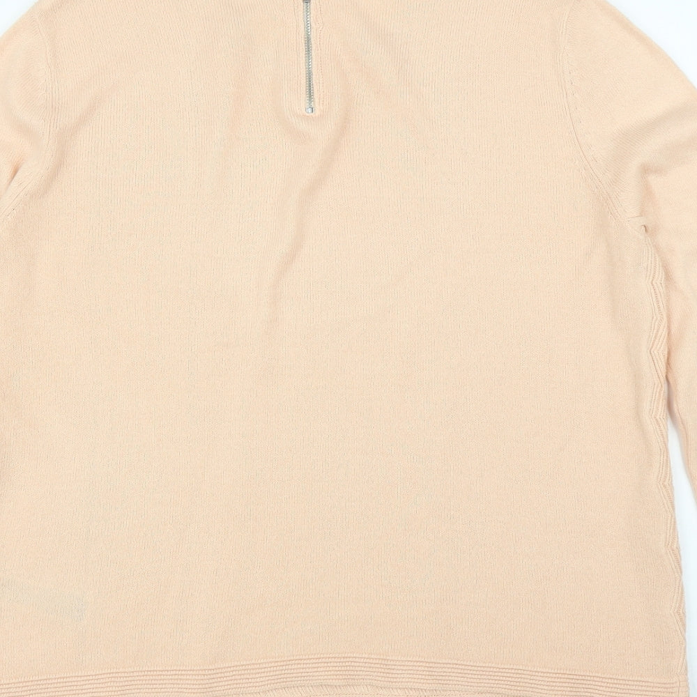 M&S Womens Pink   Pullover Jumper Size 12