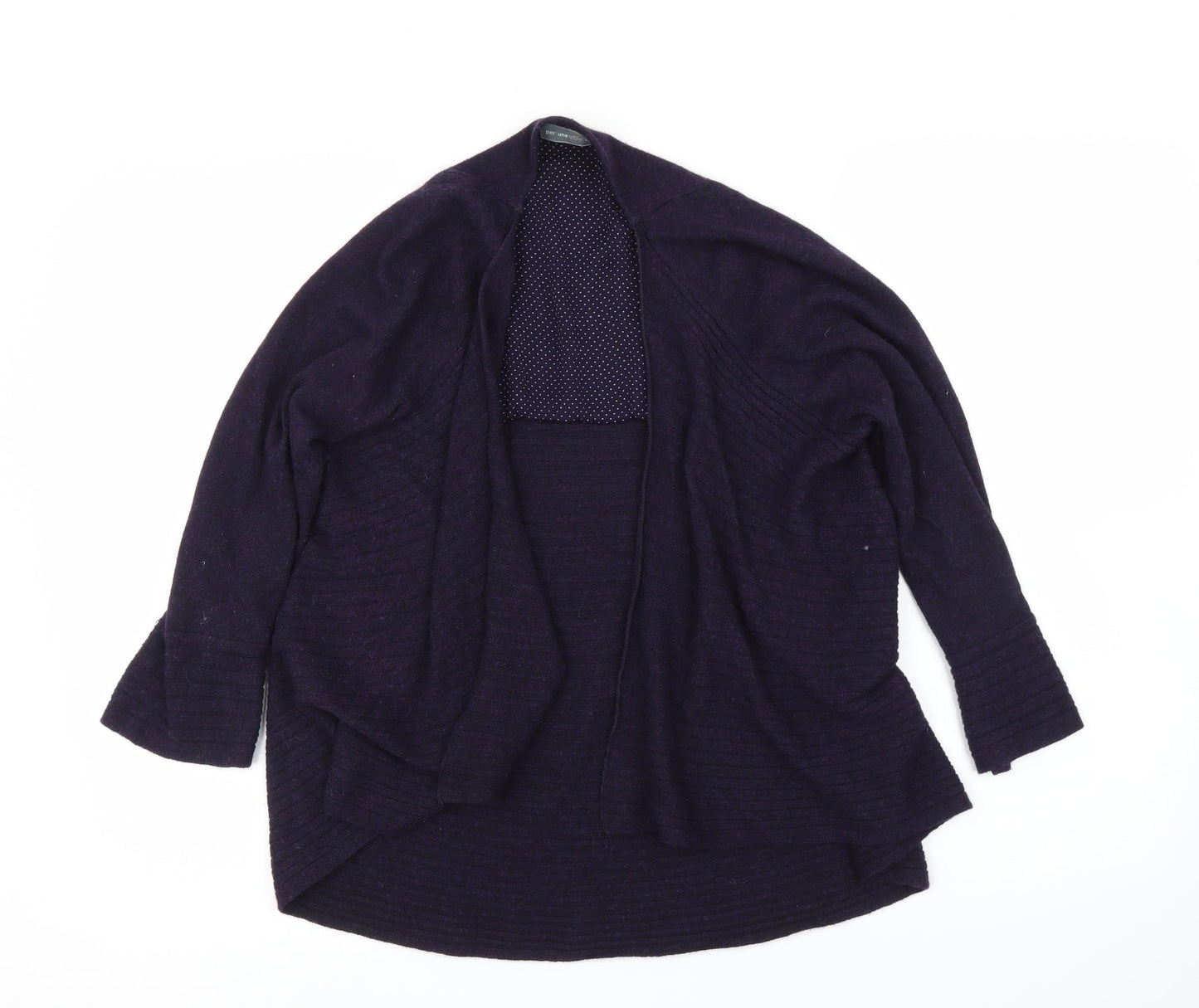 M&S Womens Purple   Cardigan Jumper Size 12