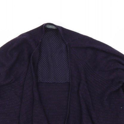 M&S Womens Purple   Cardigan Jumper Size 12