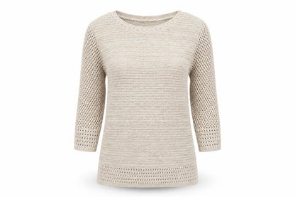 Peacocks Womens Beige   Pullover Jumper Size 8