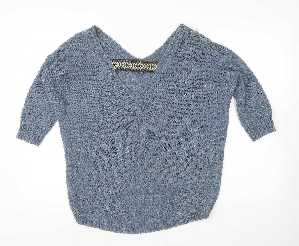 River Island Womens Blue   Pullover Jumper Size 6