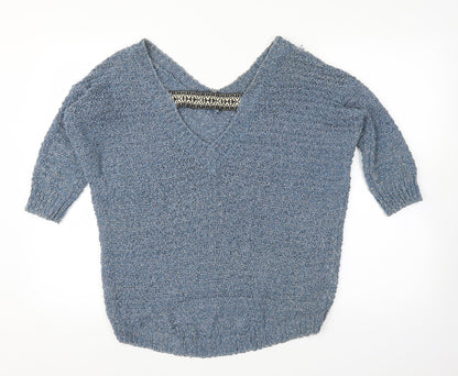 River Island Womens Blue   Pullover Jumper Size 6