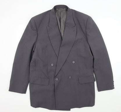 Mens UK Size L PREMIER MAN Regular Grey Suit Jacket