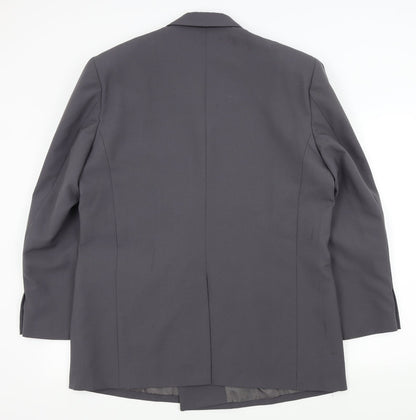 Mens UK Size L PREMIER MAN Regular Grey Suit Jacket
