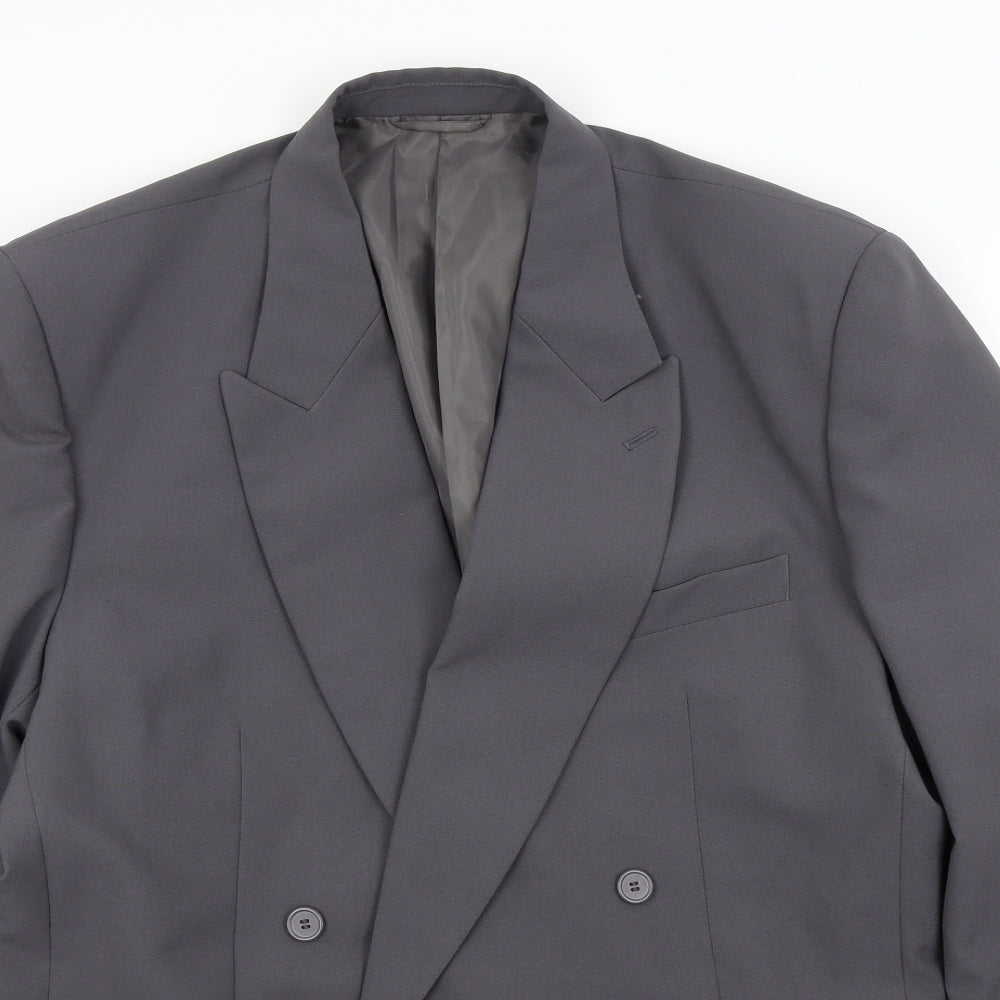 Mens UK Size L PREMIER MAN Regular Grey Suit Jacket