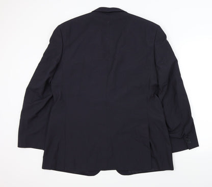 Mens UK Size 44 Burton Regular Blue Suit Jacket