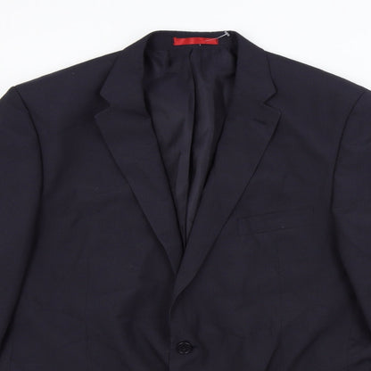 Mens UK Size 44 Burton Regular Blue Suit Jacket