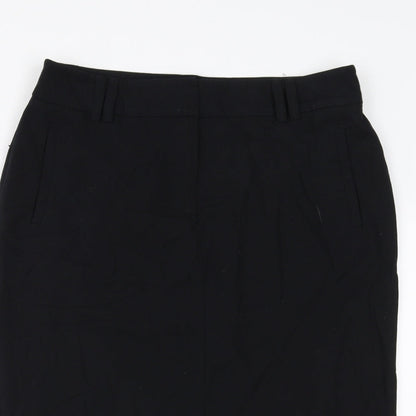Marks and Spencer Womens Black   Straight & Pencil Skirt Size 10