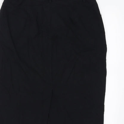Marks and Spencer Womens Black   Straight & Pencil Skirt Size 10