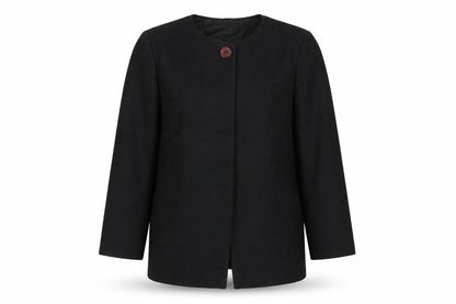 Womens UK Size M Zara Regular Black Suit Jacket
