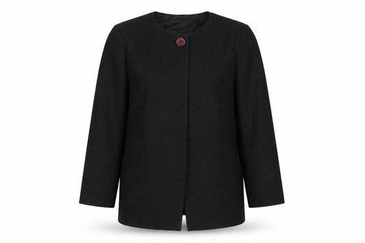 Womens UK Size M Zara Regular Black Suit Jacket