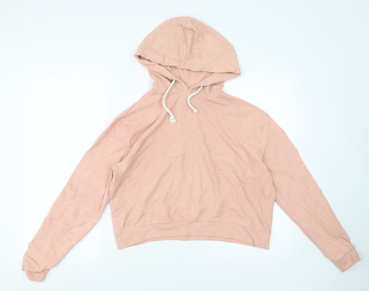 Primark Womens Pink   Pullover Hoodie Size M  - cropped