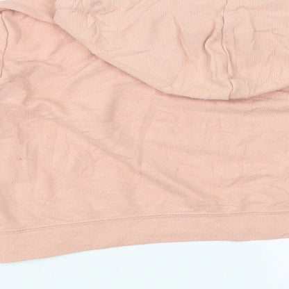 Primark Womens Pink   Pullover Hoodie Size M  - cropped