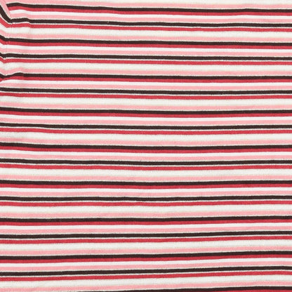Preworn Womens Red Striped  Pullover Jumper Size 14