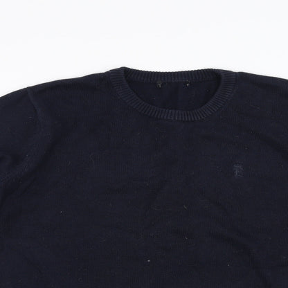 Easy Mens Blue   Pullover Jumper Size L