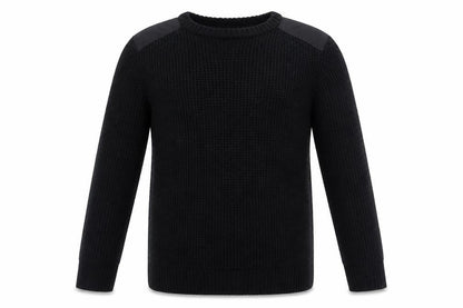 H&M Boys Black  Knit Pullover Jumper Size 9-10 Years