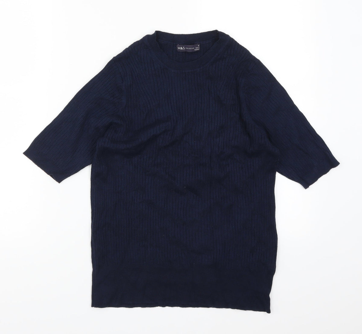 Marks & Spencer Womens Blue   Pullover Jumper Size 12