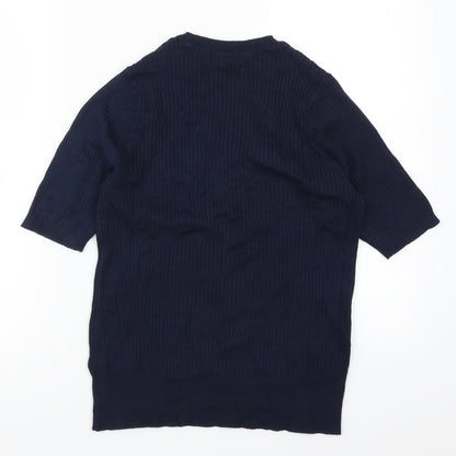 Marks & Spencer Womens Blue   Pullover Jumper Size 12