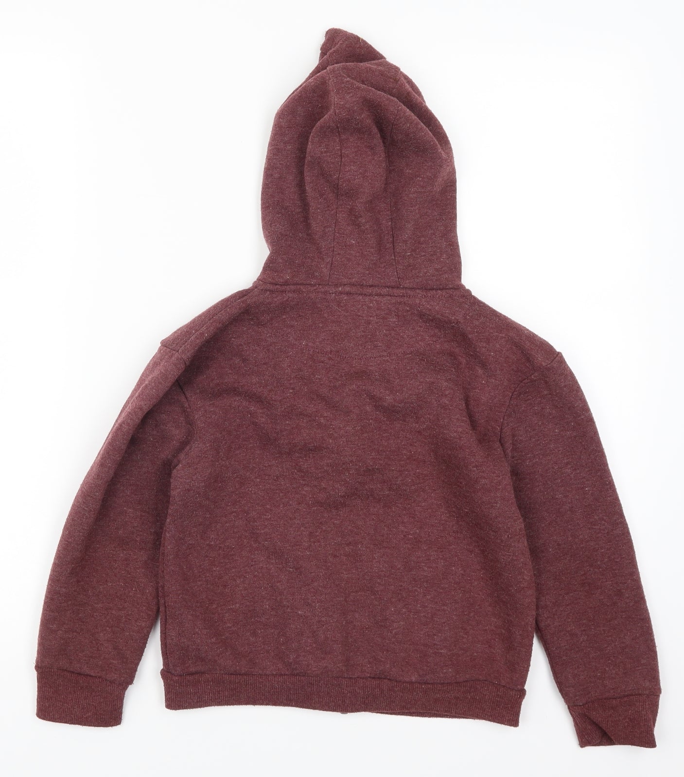 Primark Boys Red   Full Zip Hoodie Size 6-7 Years