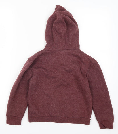 Primark Boys Red   Full Zip Hoodie Size 6-7 Years