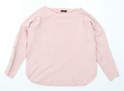 M&Co Womens Pink   Pullover Jumper Size 16