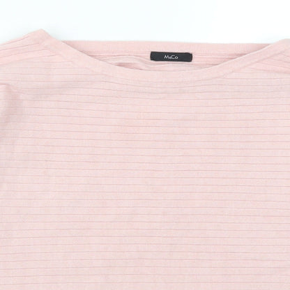 M&Co Womens Pink   Pullover Jumper Size 16