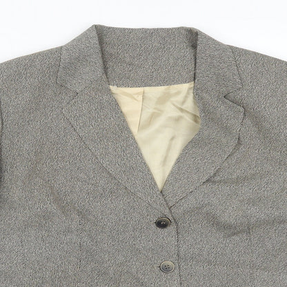Womens UK Size 18 Preworn Regular Brown Suit Jacket