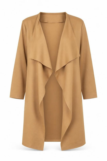 Womens UK Size One Size Lasula Brown Jacket