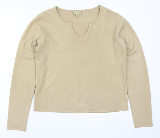 Atmosphere Womens Beige   Pullover Jumper Size 14