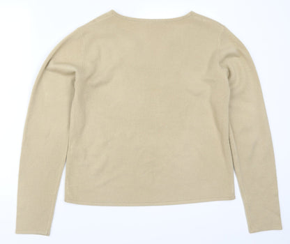 Atmosphere Womens Beige   Pullover Jumper Size 14