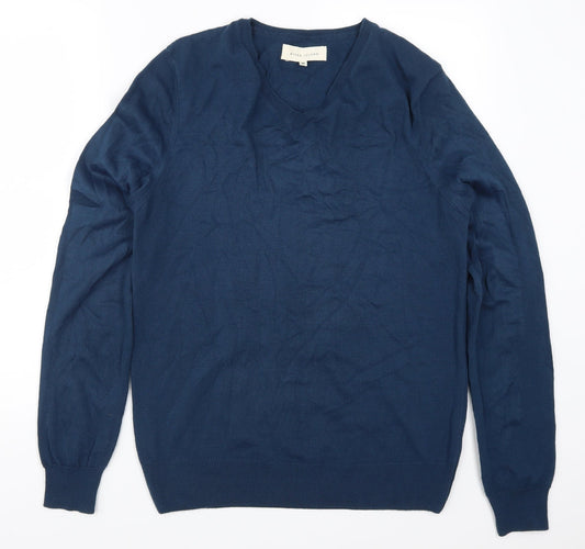 River Island Mens Blue   Pullover Jumper Size M