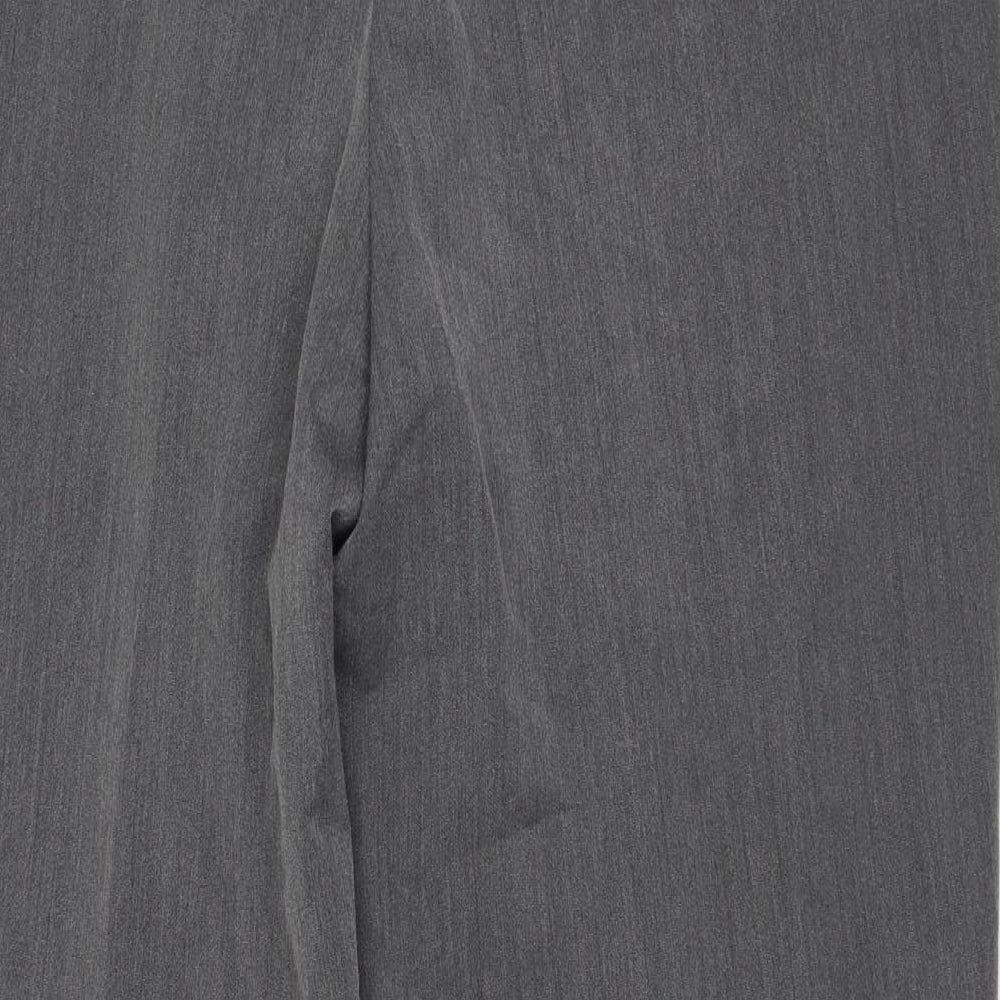 Womens UK Size 18 Preworn Regular Fit  Grey Trousers