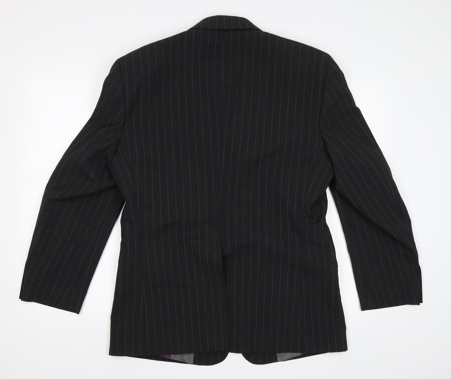 Mens UK Size 38 River Island Regular Grey Suit Jacket
