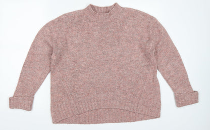 New Look Womens Pink   Pullover Jumper Size S