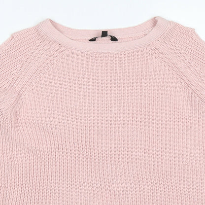 Candy Couture Girls Pink   Pullover Jumper Size 14 Years