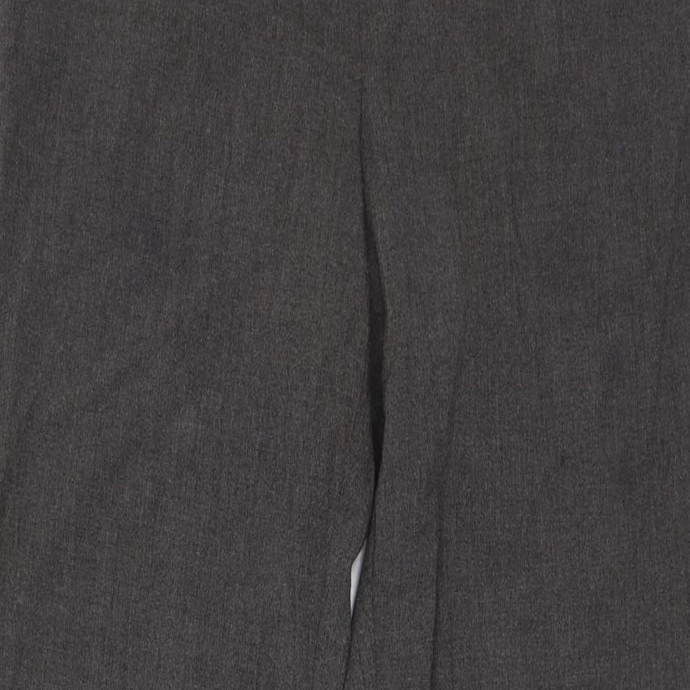 R Essential Womens Grey   Trousers  Size 14 L32 in