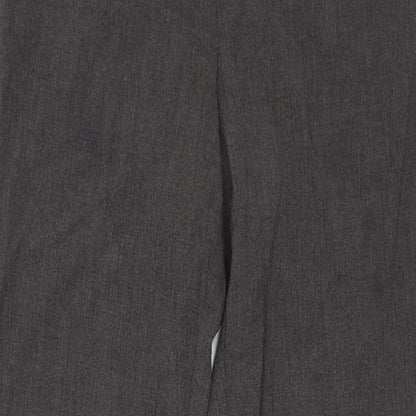 R Essential Womens Grey   Trousers  Size 14 L32 in