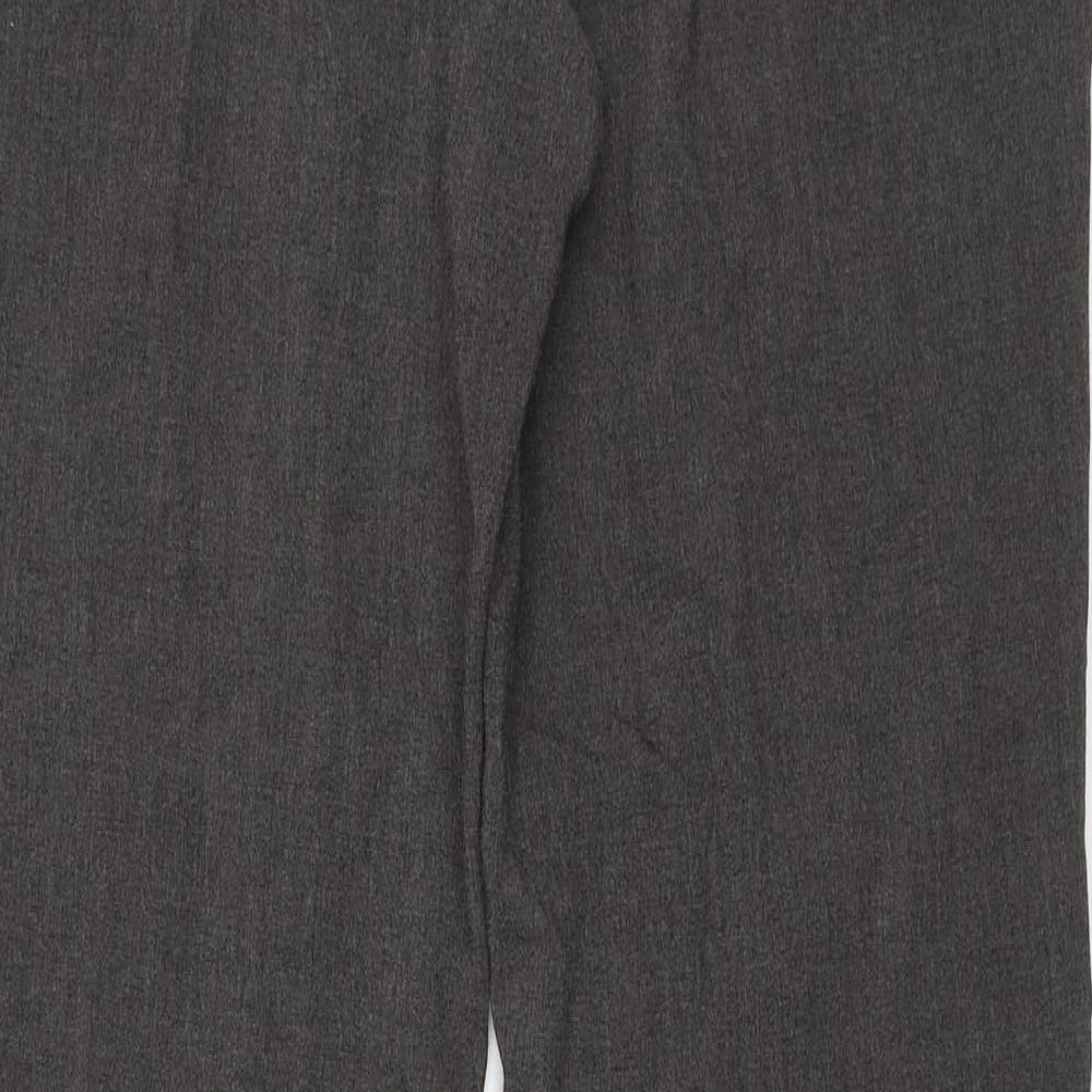 R Essential Womens Grey   Trousers  Size 14 L32 in