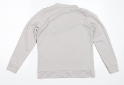 Misspap Womens Grey   Pullover Sweatshirt Size L
