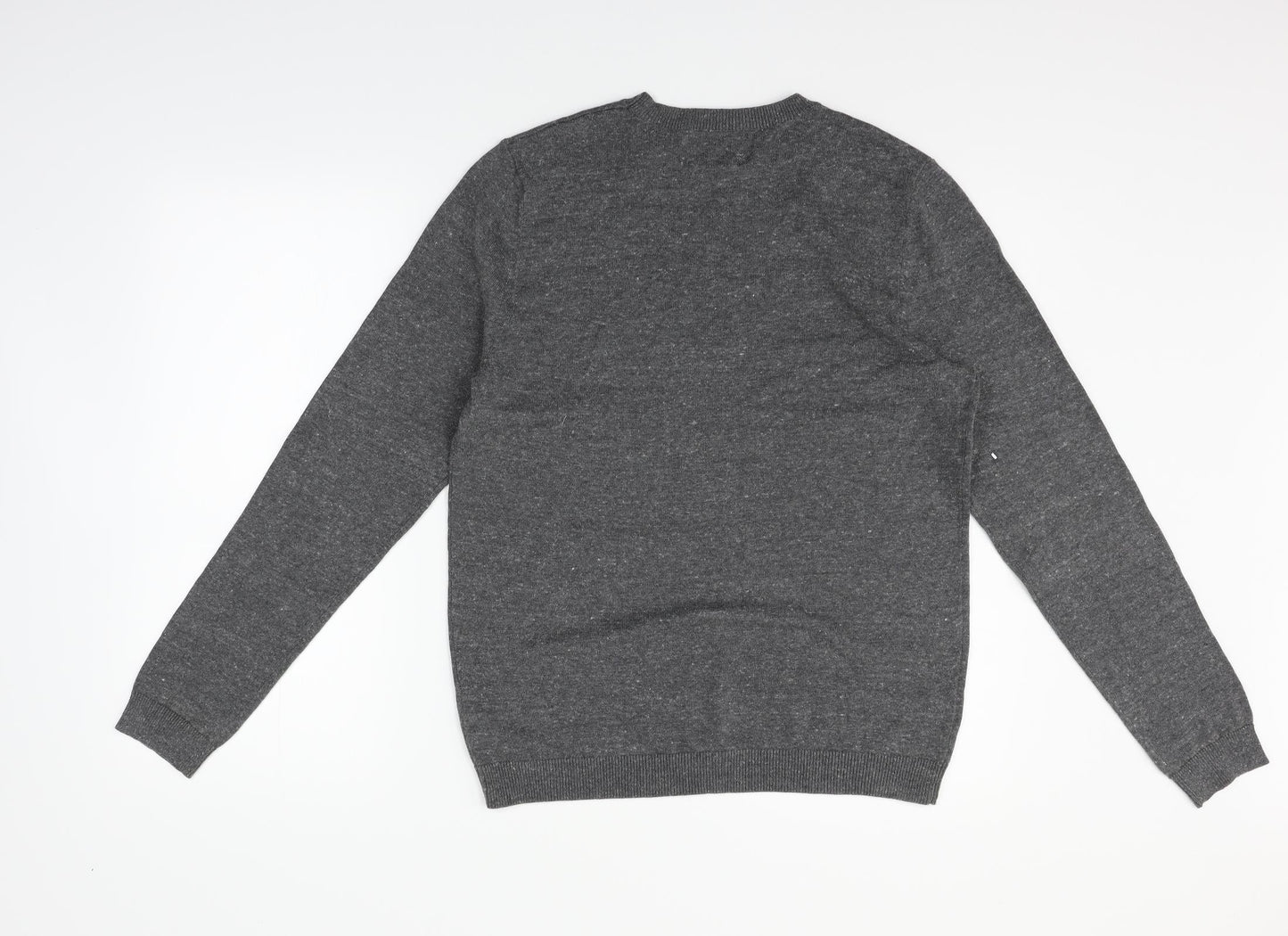 Topman Mens Grey   Pullover Jumper Size S