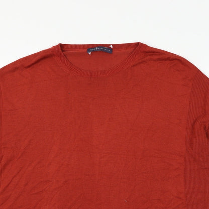 Marks & Spencer Womens Red   Pullover Jumper Size 16