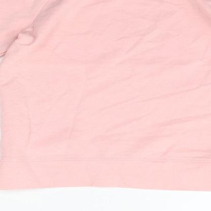 B Collection Girls Pink   Pullover Jumper Size 7 Years  - you rock