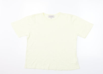 Womens UK Size M COUNTRY COLLECTION Beige Basic Polo